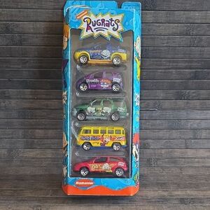 2001 MATCHBOX Nickelodeon Rugrats Die-Cast Toy Car Set - Multicolor NIB